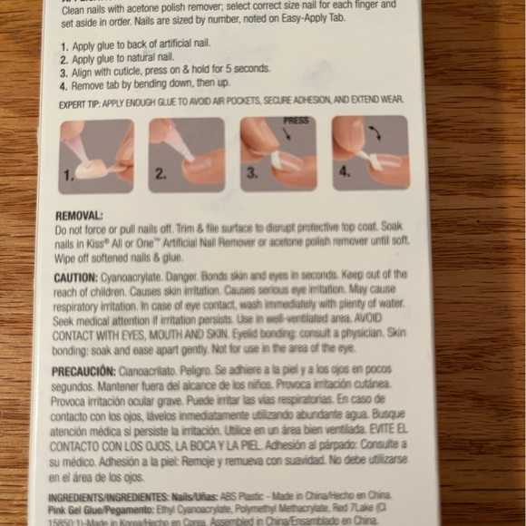 BOGO 🛍️ NWT Kiss Nails - Picture 2 of 2